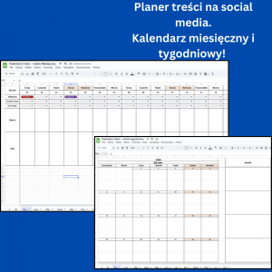 Pakiet Arkuszy do Planowania Treści